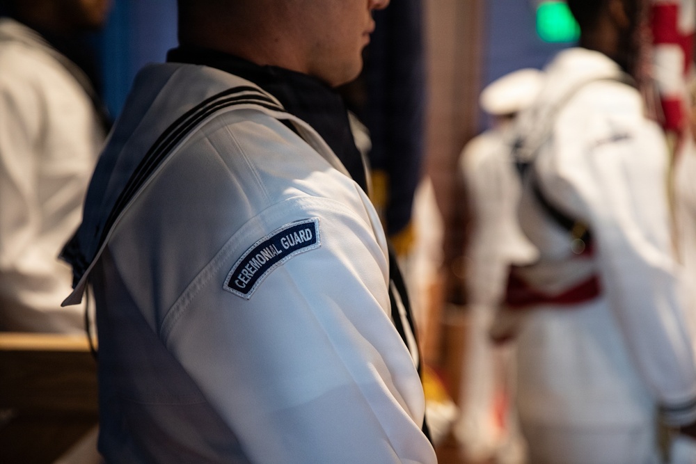 Vice Adm. Douglas L. Williams Relieves Vice Adm. Johnny Wolfe Jr. at Portfolio Acquisition Executive Strategic Systems Programs Change of Command Ceremony