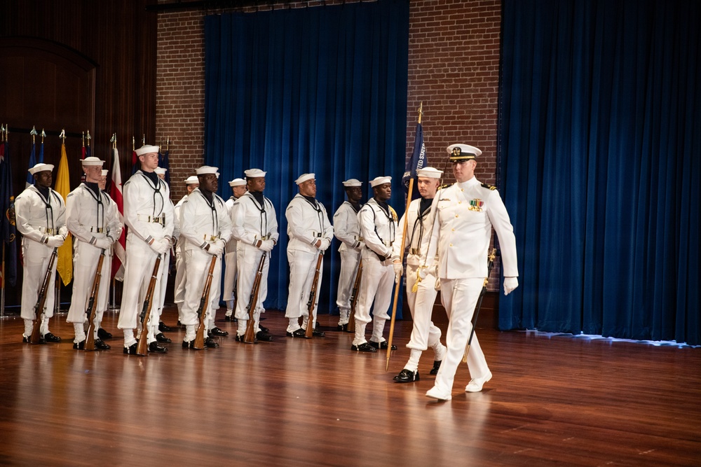 Vice Adm. Douglas L. Williams Relieves Vice Adm. Johnny Wolfe Jr. at Portfolio Acquisition Executive Strategic Systems Programs Change of Command Ceremony