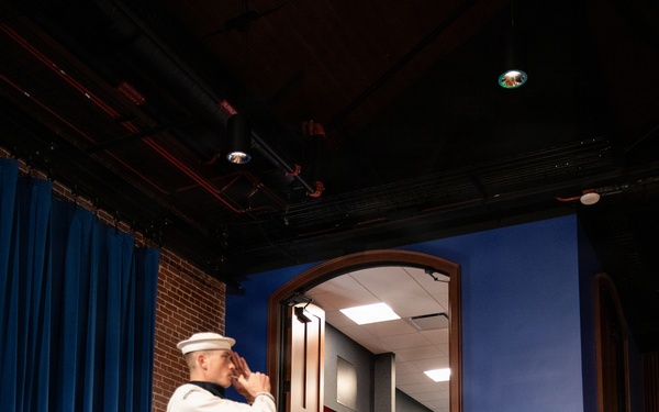 Vice Adm. Douglas L. Williams Relieves Vice Adm. Johnny Wolfe Jr. at Portfolio Acquisition Executive Strategic Systems Programs Change of Command Ceremony
