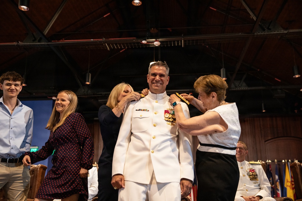 Vice Adm. Douglas L. Williams Relieves Vice Adm. Johnny Wolfe Jr. at Portfolio Acquisition Executive Strategic Systems Programs Change of Command Ceremony