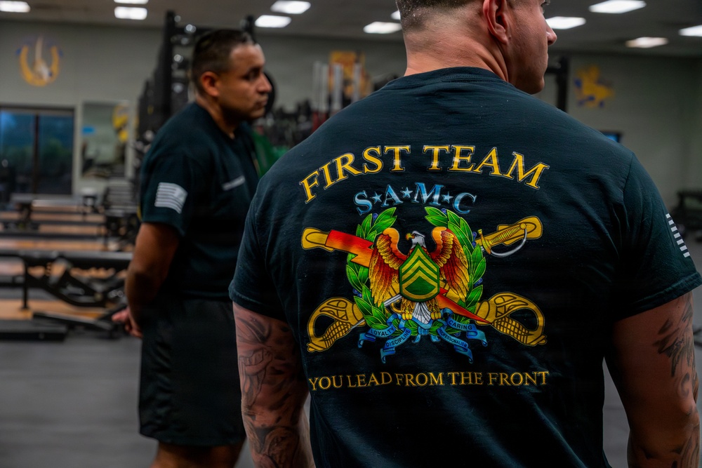 Sergeant Audie Murphy Club Trains with H2F at Greywolf Fitness Center
