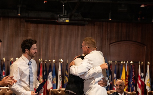 Vice Adm. Douglas L. Williams Relieves Vice Adm. Johnny Wolfe Jr. at Portfolio Acquisition Executive Strategic Systems Programs Change of Command Ceremony