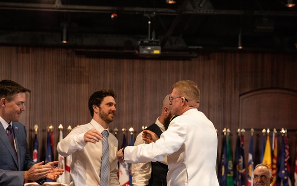 Vice Adm. Douglas L. Williams Relieves Vice Adm. Johnny Wolfe Jr. at Portfolio Acquisition Executive Strategic Systems Programs Change of Command Ceremony