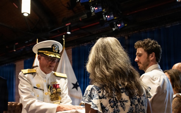 Vice Adm. Douglas L. Williams Relieves Vice Adm. Johnny Wolfe Jr. at Portfolio Acquisition Executive Strategic Systems Programs Change of Command Ceremony