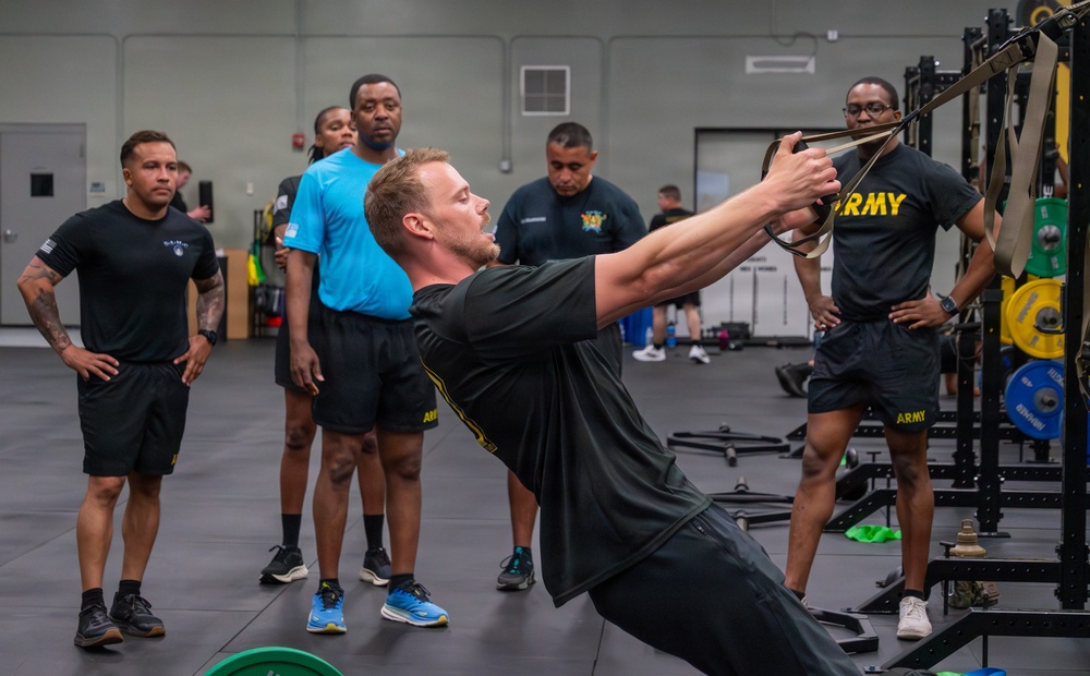 Sergeant Audie Murphy Club Trains with H2F at Greywolf Fitness Center