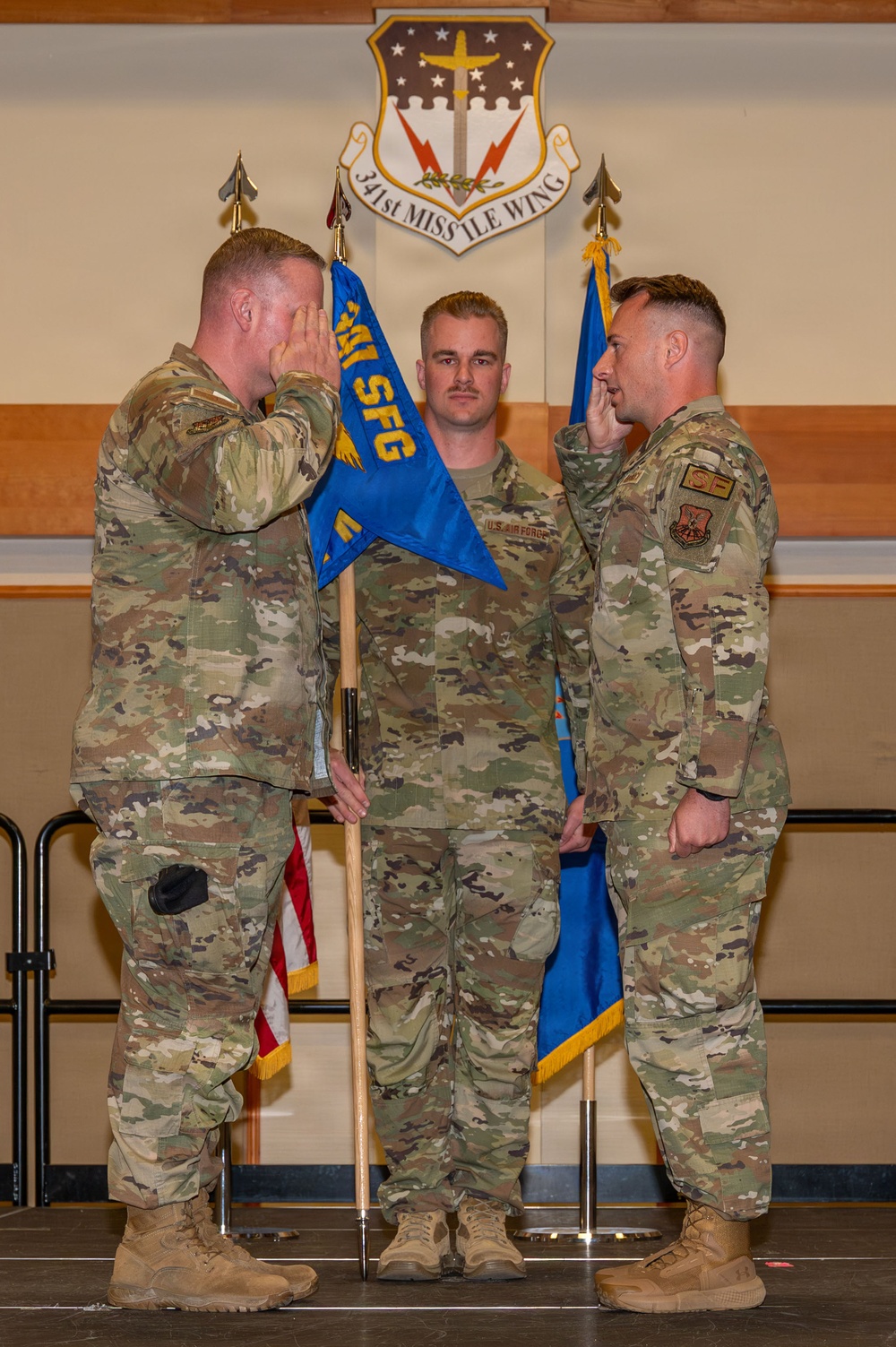 741st Missile Security Forces Change of Command