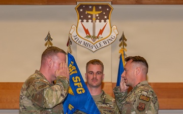 741st Missile Security Forces Change of Command