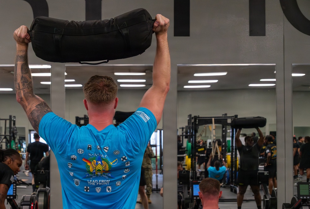 Sergeant Audie Murphy Club Trains with H2F at Greywolf Fitness Center