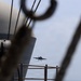 USS George H.W. Bush prepares to land aircraft