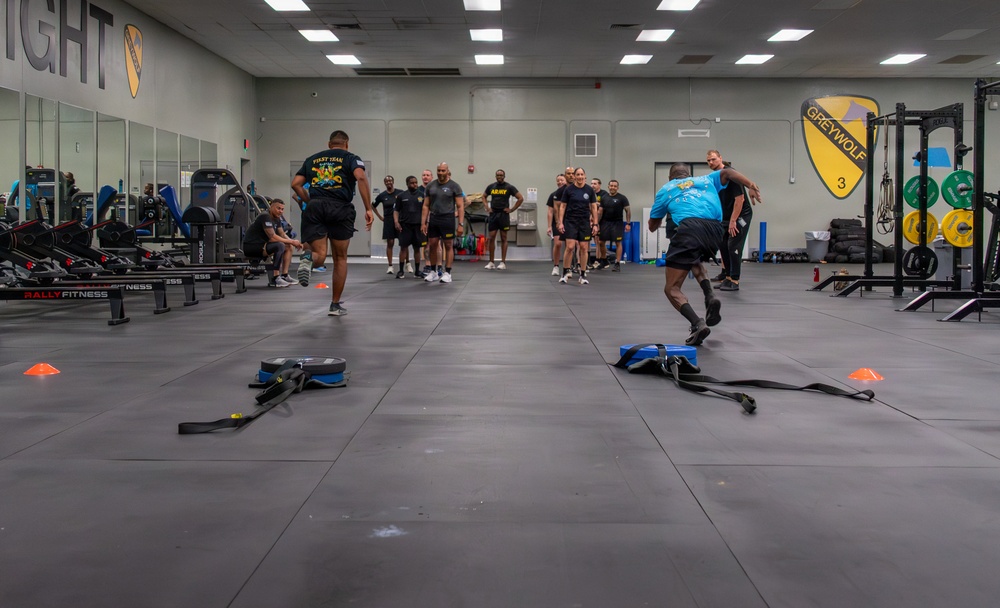 Sergeant Audie Murphy Club Trains with H2F at Greywolf Fitness Center