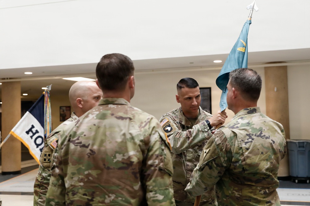 7th Mobile Public Affairs Detachment Change of Command Ceremony