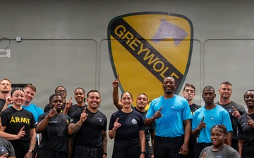 Sergeant Audie Murphy Club Trains with H2F at Greywolf Fitness Center