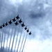 Thunderbirds, Blue Angels fly in rare Super Delta formation