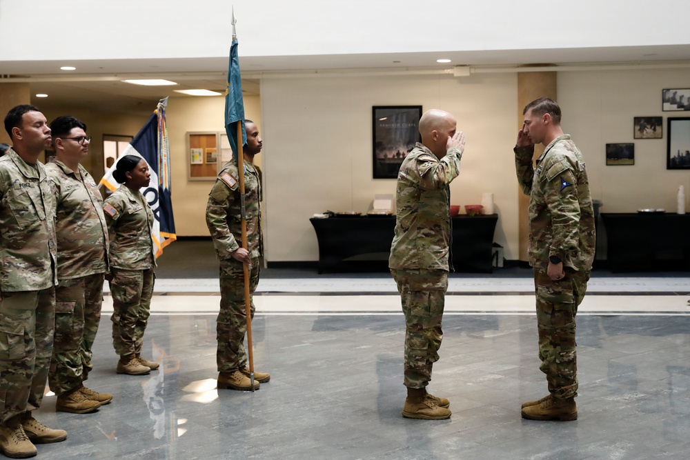 7th Mobile Public Affairs Detachment Change of Command Ceremony