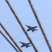 USS George H.W. Bush aircraft Fly over