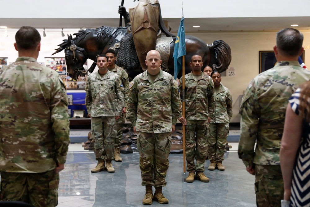 7th Mobile Public Affairs Detachment Change of Command Ceremony