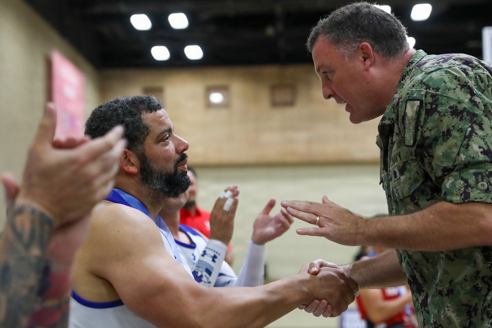 Warrior Games 2026 Wheelchair Basketball Medal Ceremony