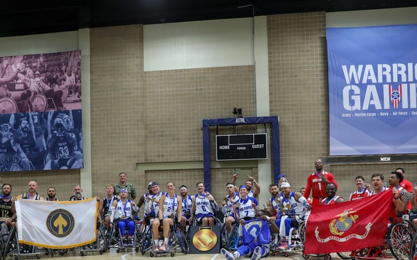 Warrior Games 2026 Wheelchair Basketball Medal Ceremony