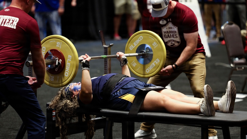 Powerlifting at 2026 Warrior Games