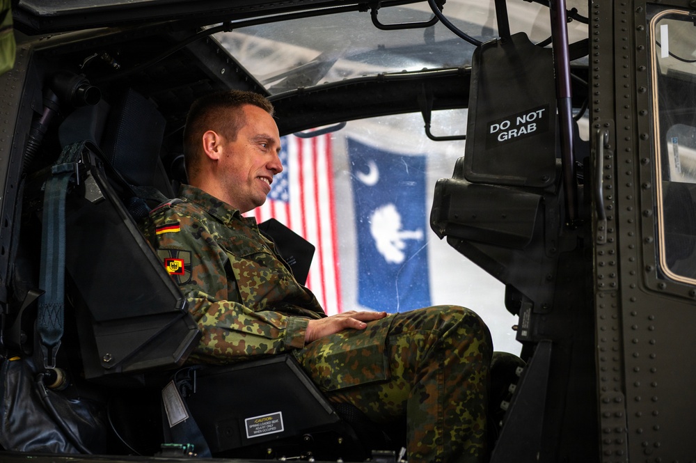 German Military Delegation visits McEntire Joint National Guard Base
