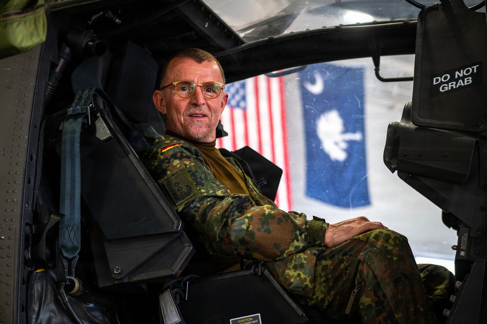 German Military Delegation visits McEntire Joint National Guard Base