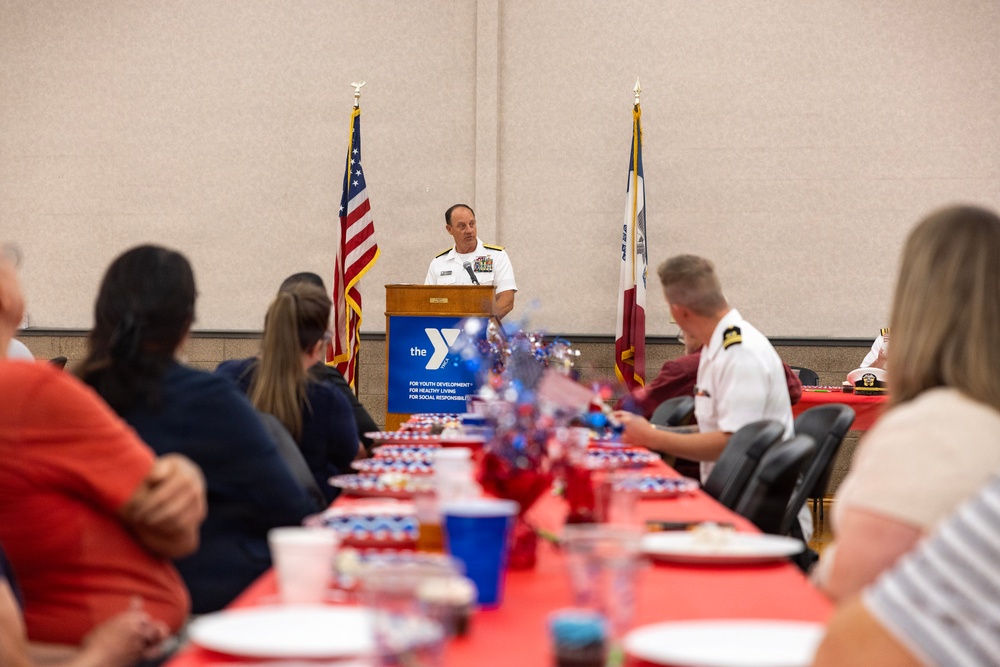 Sailors Visit YMCA Healthy Living Center During Omaha Navy Week