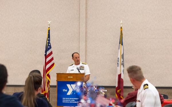 Sailors Visit YMCA Healthy Living Center During Omaha Navy Week