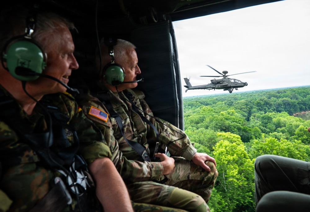 German Military Delegation visits McEntire Joint National Guard Base