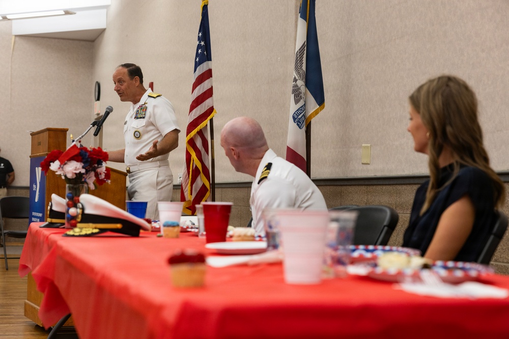 Sailors Visit YMCA Healthy Living Center During Omaha Navy Week