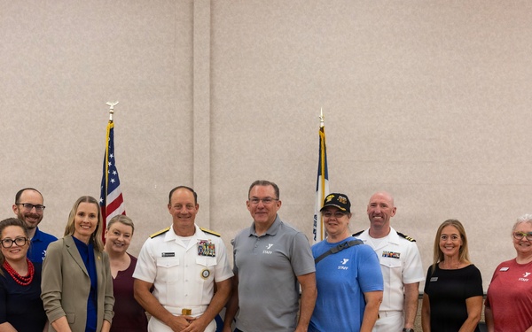 Sailors Visit YMCA Healthy Living Center During Omaha Navy Week