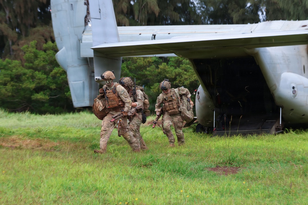 VMM-363 supports 25th Infantry Division during air assault training exercise