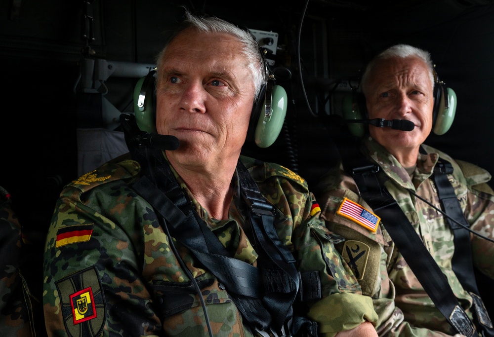 German Military Delegation visits McEntire Joint National Guard Base