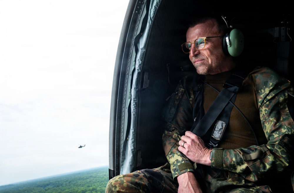 German Military Delegation visits McEntire Joint National Guard Base