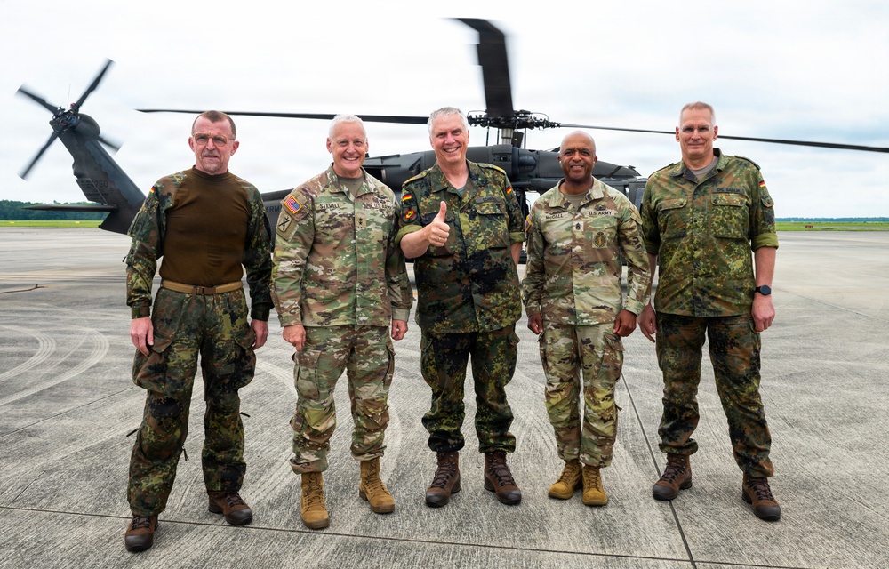 German Military Delegation visits McEntire Joint National Guard Base