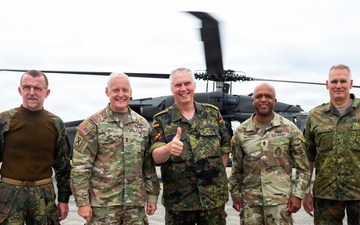 German Military Delegation visits McEntire Joint National Guard Base