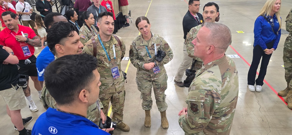 Chief Master Sgt. of the Air Force visits Warrior Games 2026
