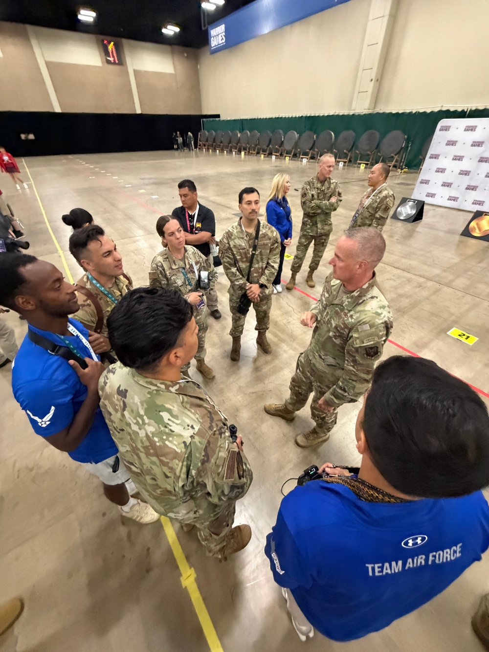 Chief Master Sgt. of the Air Force visits Warrior Games 2026