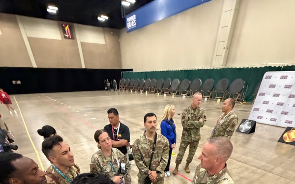 Chief Master Sgt. of the Air Force visits Warrior Games 2026