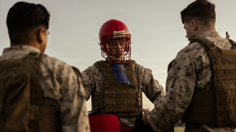 CLR-17 Marines, Sailors compete in pugil stick bouts