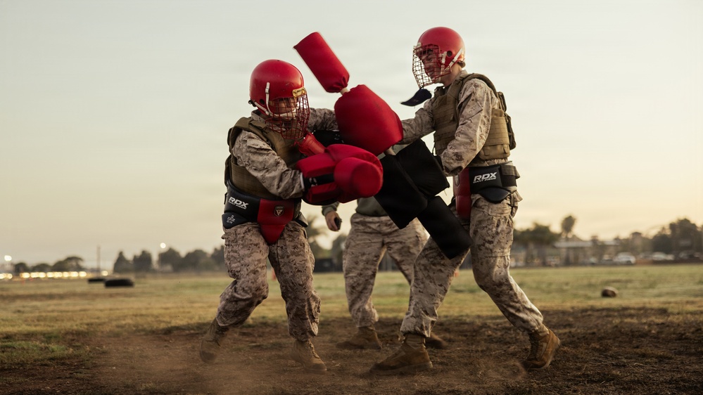 CLR-17 Marines, Sailors compete in pugil stick bouts