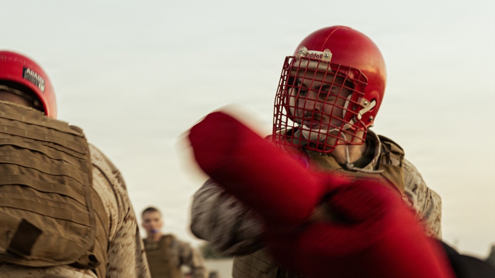 CLR-17 Marines, Sailors compete in pugil stick bouts