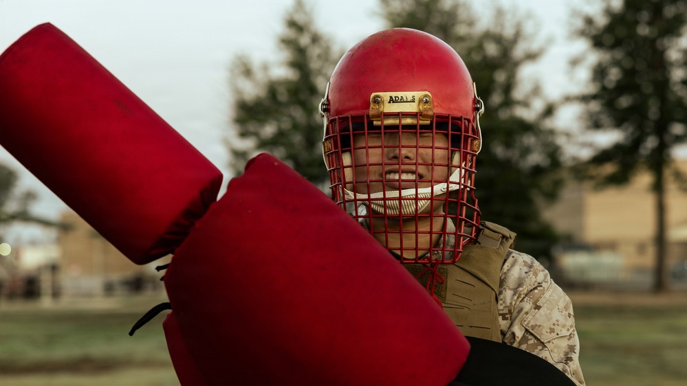 CLR-17 Marines, Sailors compete in pugil stick bouts