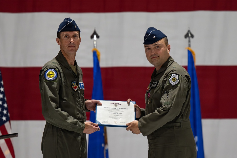 Col. Scott Mills assumes command of the 57 WG