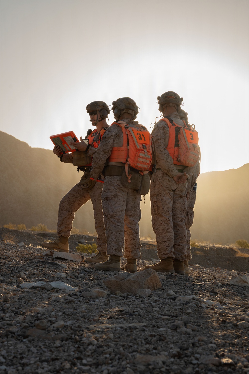 1st Battalion, 24th Marines Conduct Platoon Attack at Range 400
