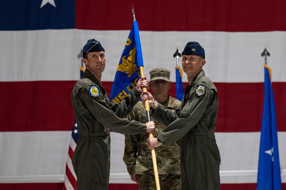 Col. Scott Mills assumes command of the 57 WG