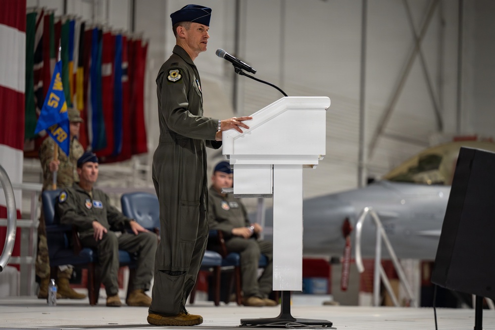 Col. Scott Mills assumes command of the 57 WG