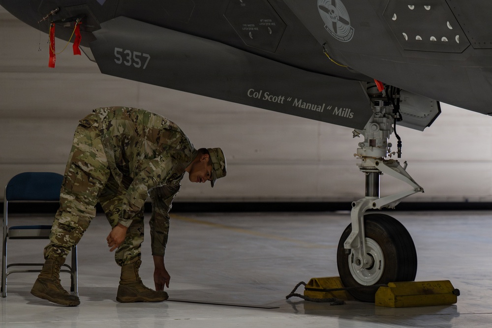 Col. Scott Mills assumes command of the 57 WG