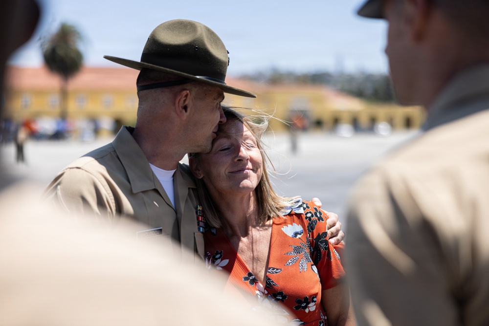 Sgt. Maj. Kholodov Retirement Ceremony