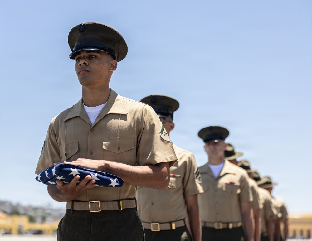 Sgt. Maj. Kholodov Retirement Ceremony