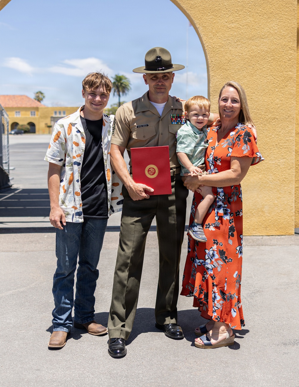 Sgt. Maj. Kholodov Retirement Ceremony